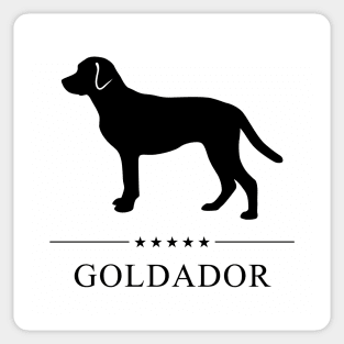 Goldador Black Silhouette Sticker